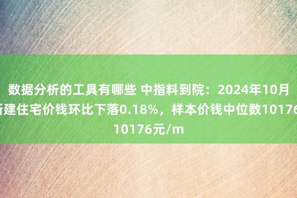 数据分析的工具有哪些 中指料到院：2024年10月汕头新建住宅价钱环比下落0.18%，样本价钱中位数10176元/m