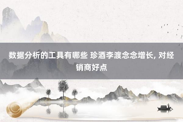 数据分析的工具有哪些 珍酒李渡念念增长, 对经销商好点