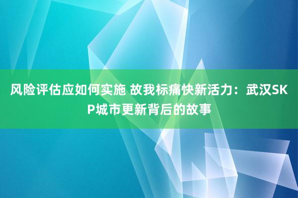 风险评估应如何实施 故我标痛快新活力：武汉SKP城市更新背后的故事